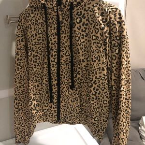 Hollister cheetah jacket 🧥